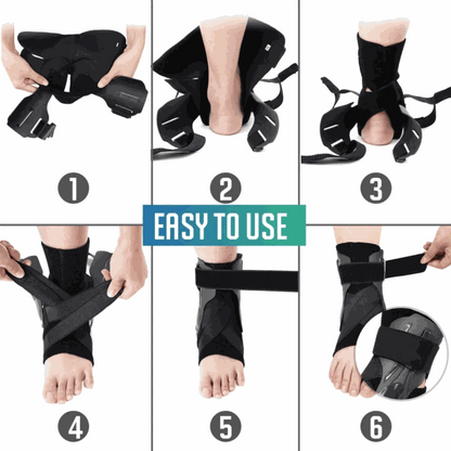 Ankle Support Brace how to use image