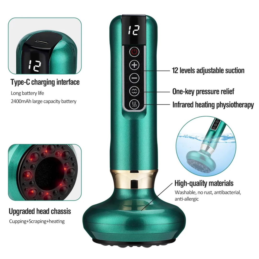 Electric Vacuum Suction Cupping Massager feature image